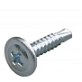 Саморез с прессшайбой 4.2x41 со сверлом оцинк. (20шт) арт.1265523