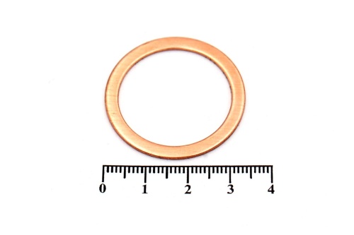 Шайба медная 27х34х1.0