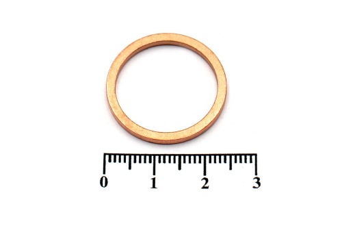 Шайба медная 20х24х2.0