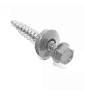 Саморез кровельный 4.8x29 RAL 7004 по дереву (4 000шт) арт.1185976CDEK