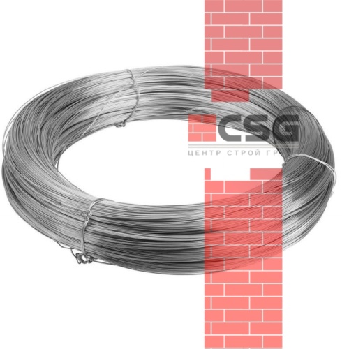 Проволока торговая о/к 0.6 оцинкованный 400 кг