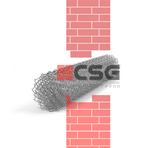 Сетка стальная сварная 50х3х500 оцинкованный, длина 2 м, толщина 3.00