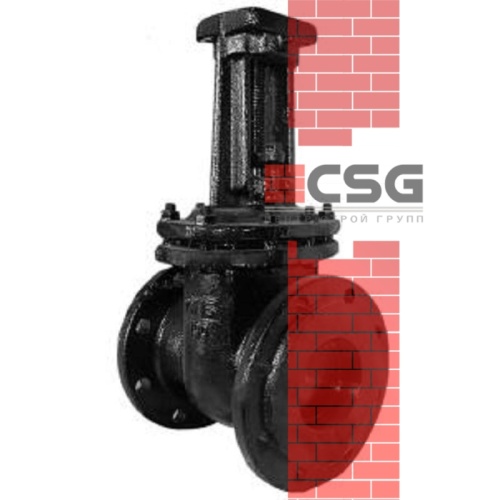 Задвижка чугун 30ч906бр Ду 100 Ру16 до +225 фл под эл/привод ЛМЗ, DN 100