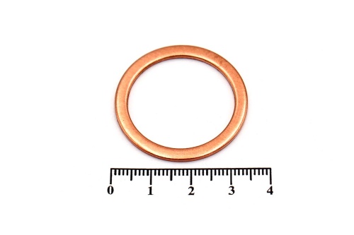 Шайба медная 27х34х1.5
