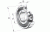 Подшипник SKF 6301 2RS (180301) 12*37*12мм