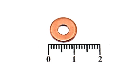 Шайба медная 4х10х1.0