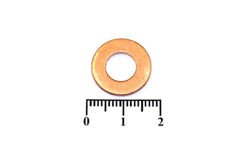 Шайба медная 8х16х1.0