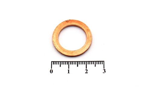 Шайба медная 16х22х2.0